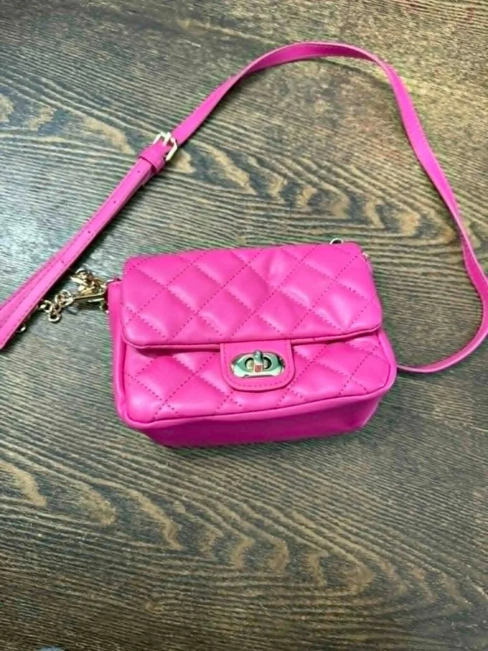 Small pink crossbody